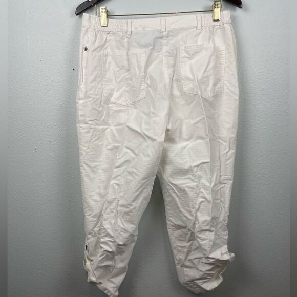 NWOT Lara Lane Crop Pants Size 10 - Picture 4 of 6